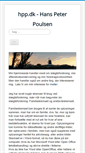 Mobile Screenshot of hpp.dk